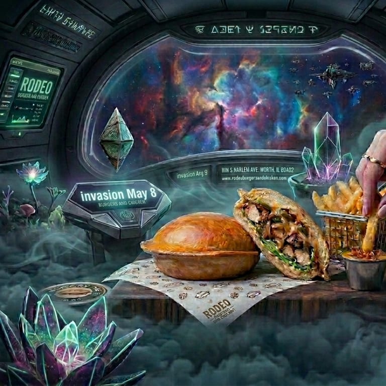 WHAT IS A UFO BURGER? 🛸