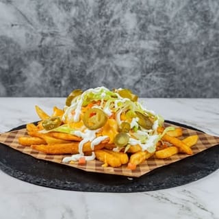 Flamin Rodeo Meatless Fries